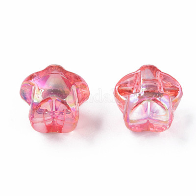 Прозрачные акриловые пуговицы с 1 отверстием MACR-S373-129-C08-1