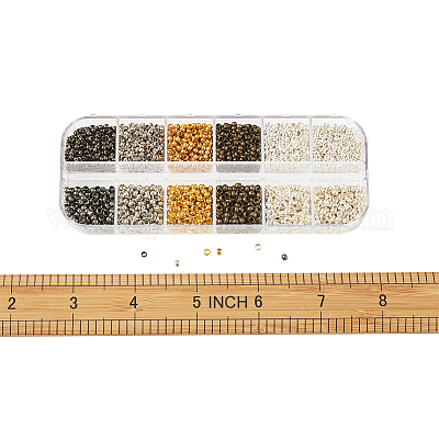 Зажимные бусины из латуни KK-TA0007-56-1