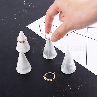 Фарфоровые кольца дисплеи RDIS-FG0001-07B-1