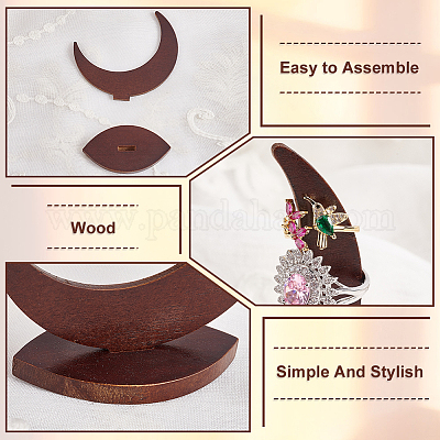 Подставки для деревянных колец RDIS-WH0011-31B-1