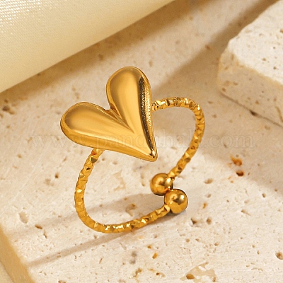 Кольца-манжеты из нержавеющей стали 304 RJEW-S650-03G-1