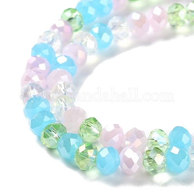 Стеклянные бусины EGLA-A034-M8mm-50-1