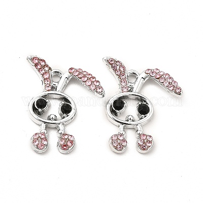 Подвески из сплава и страза ALRI-K048-05C-1