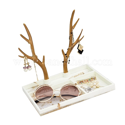 Прямоугольник DIY ювелирных витрин коробка для хранения силиконовые Молды AJEW-WH0022-10-1