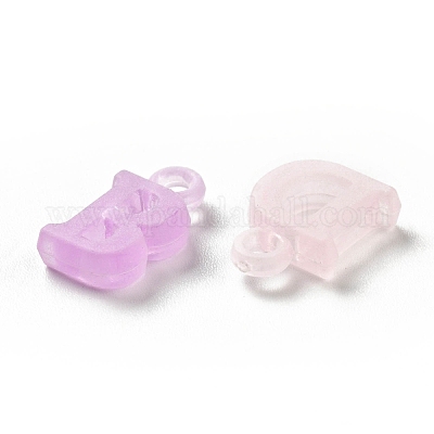 Прозрачные акриловые брелоки FACR-D004-01-1