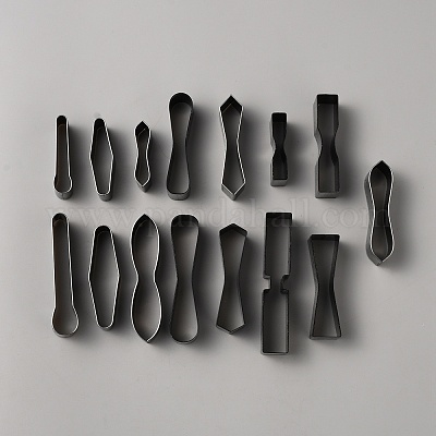 15 набор шаблонов для резки высокоуглеродистой стали DIY-WH0569-35-1