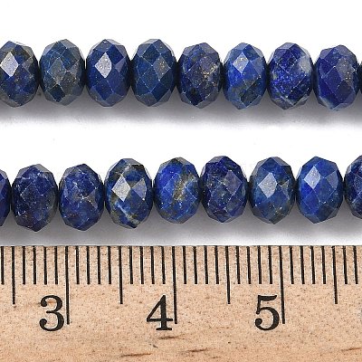 Natürliche Lapislazuli Perlenstränge&nbsp;G-D344-A17-1