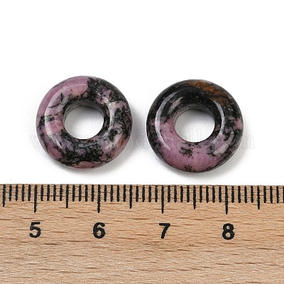 Природные подвески родонит G-G202-07B-1