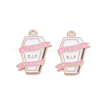 Подвески из сплава с эмалью на тему Хэллоуина ENAM-T020-07H-1