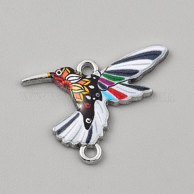 Подвески из алюминиевого сплава с печатным рисунком FIND-CJC0010-127P-06-1