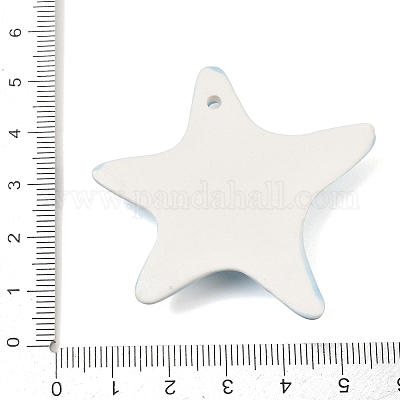 Ручной работы фарфора большие кулоны PORC-D026-01A-1