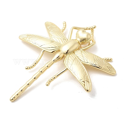 Подвески-стрекозы из латуни KK-H529-59G-1