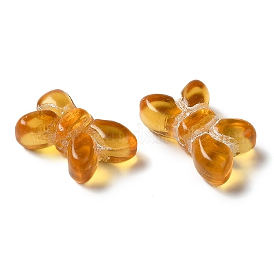 Прозрачные бусины лэмпворк LAMP-P065-02A-23-1