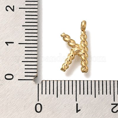 Подвески из нержавеющей стали 304 с вакуумным покрытием pvd STAS-S148-28G-K-1