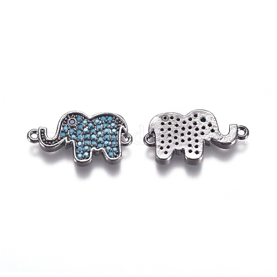 Латунные микро проложить кубического циркония нормальные соединения&nbsp;ZIRC-K081-93B-01-1