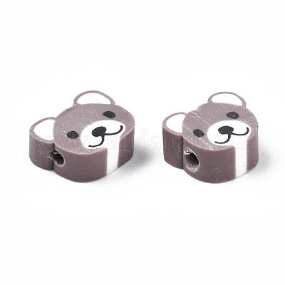 Бусины из полимерной глины  CLAY-S096-004-1