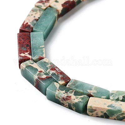 Синтетические имперские нитки из бисера яшмы G-E508-02N-1