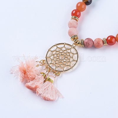 Чакра ювелирные изделия NJEW-K103-A01-1