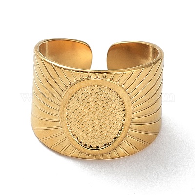 Ионное покрытие (ip) 304 нержавеющая сталь открытые манжетные кольца компоненты STAS-M323-61G-1