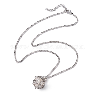 Мешочек для макраме из нержавеющей стали 304 NJEW-JN04415-02-1