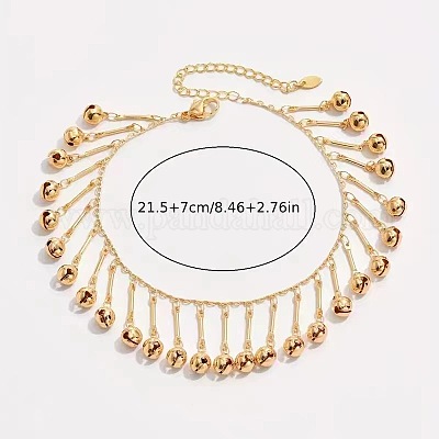 Браслеты на ногу с кисточками из сплава для женщин FS-WG27491-01-1