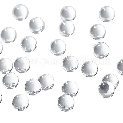 100 шт. сферические бусины из натурального кварца G-NB0005-51A-1