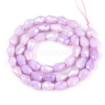 Антикоррозийные гальванические стеклянные бусины GLAA-T025-13A-05-1