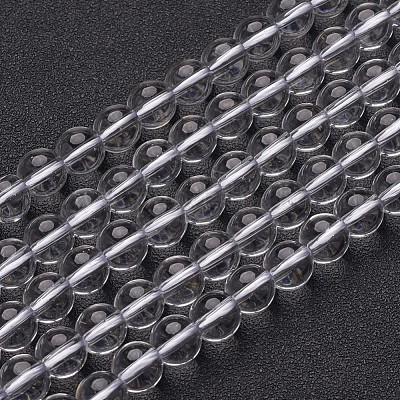 Синтетический кристалл кварца бусины нити X-GSR8mmA039-1-1