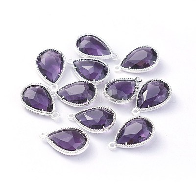 Стеклянные подвески GLAA-A037-G-12S-1