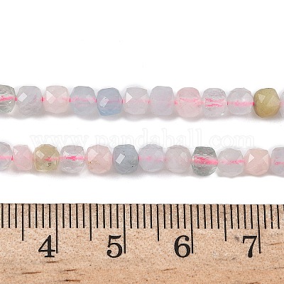 Природные морганит нитей бисера&nbsp;G-F619-43-01-1