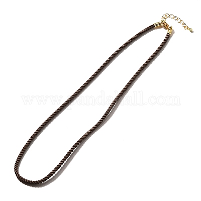 Изготовление ожерелья из нейлонового миланского шнура MAK-M028-01G-10-1