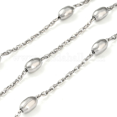 Овальные звенья цепи из нержавеющей стали 304 CHS-M005-01P-1