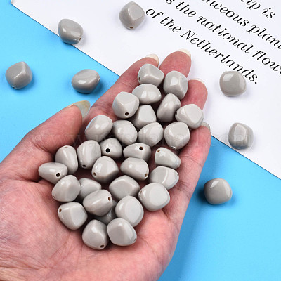 Непрозрачные акриловые бусины&nbsp;MACR-S373-137-A05-1