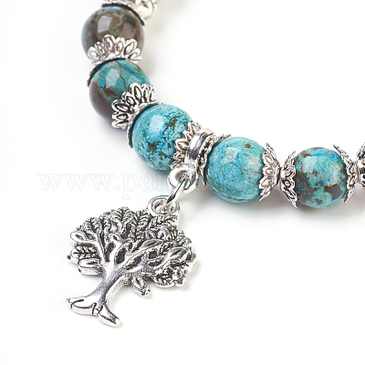 Чакра ювелирные изделия BJEW-JB03829-01-1