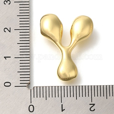 Стойки обшивки латунные бусины KK-S051-01G-Y-1