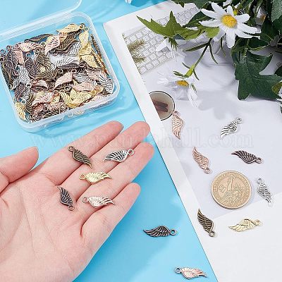 100 шт. 5 цвета подвески из сплава в тибетском стиле FIND-FH0003-23-1