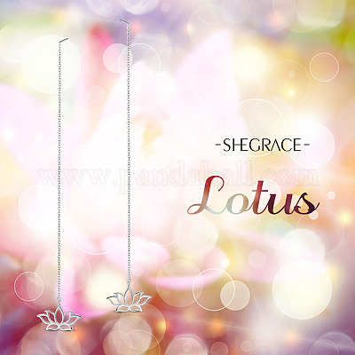 925 серебряная нить с родиевым покрытием JE795A-1