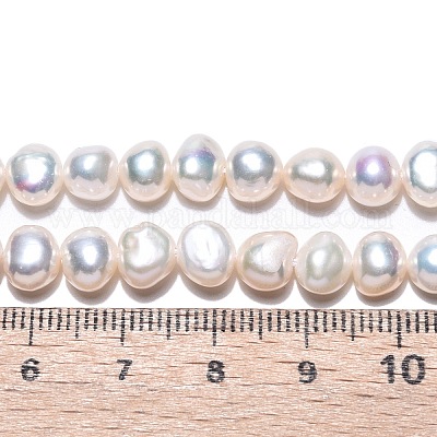 Нити из натурального культивированного пресноводного жемчуга PEAR-N014-06F-01-1