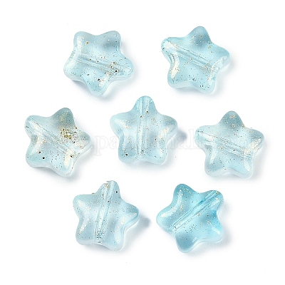 Прозрачные бусины из матового стекла X2-GLAA-NH0003-01G-1