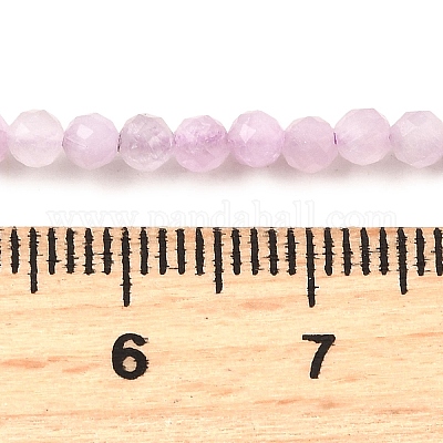 Природные кунцит бисер нитей G-G259-D11-3mm-1