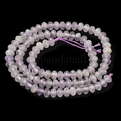 Природный аметист нитей бисера&nbsp;G-D344-A37-02-1