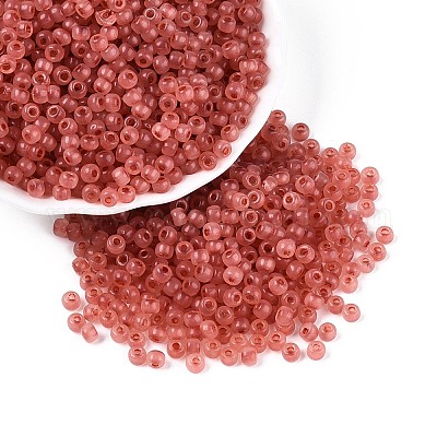 6/0 прозрачный внутри цветной стеклянный бисер SEED-N008-08K-1