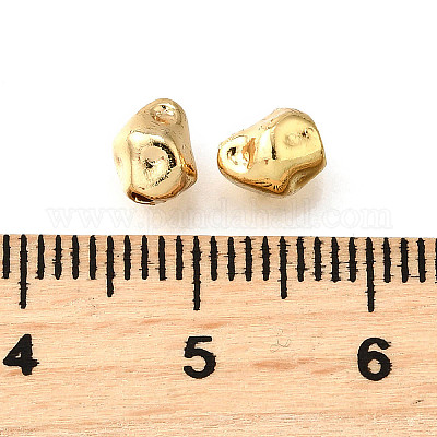 Латунные бусины&nbsp;KK-R222-02G-01-1