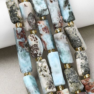 Природные ларимар бисер нитей G-D353-A03-1