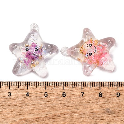 Светящиеся прозрачные акриловые подвески TACR-P010-01-1