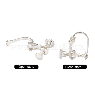 Латунный винт для фиксации на серьгах KK-L164-02-1