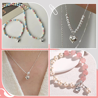 6 шт. 3 стиля 925 подвески из стерлингового серебра STER-PH0001-84-1