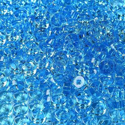 Стеклянные бусины прозрачных цветов SEED-E001-T3x6mm-05-1