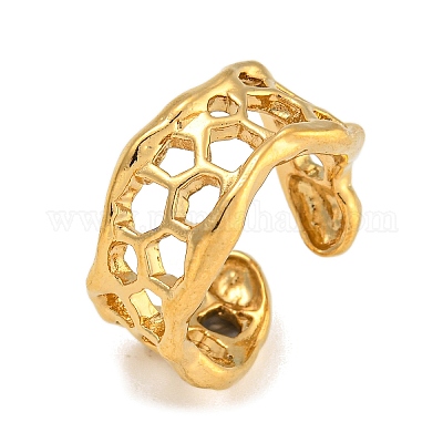 Кольца-манжеты из нержавеющей стали 304 для женщин RJEW-L125-03G-04-1