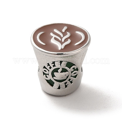 304 нержавеющая сталь эмалированные европейские бусины STAS-G308-06P-1